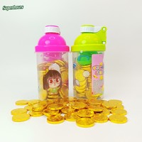 Chocolat de qualité supérieure en forme de pièce de monnaie dorée, multicolore, en vrac, prêt à consommer, en promotion, best-seller