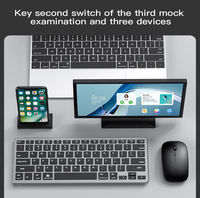 Clavier et Souris Sans Fil Portables Personnalisables pour Bureau