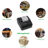 Imprimante d'étiquettes thermiques portable haute vitesse, impression 5 ips pour une exécution efficace des commandes