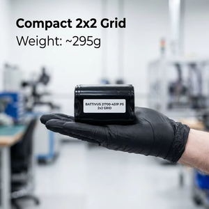 แบตเตอรี่โดรน Full Tab 25C 21700 50PL 12S6P 12S 18S 24S สำหรับเครื่องบินไร้คนขับ (UAV)  ลิเธียมไอออน 30000 มิลลิแอมป์ สำหรับการเกษตร อัจฉริยะ ควบคุมระยะไกล 14S รุ่น BTS-2170 - Product Image 4