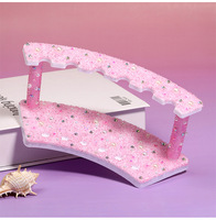 Nouveau porte-stylo carré en plastique acrylique de l'industrie lourde Reviright, finement orné de strass, personnalisable