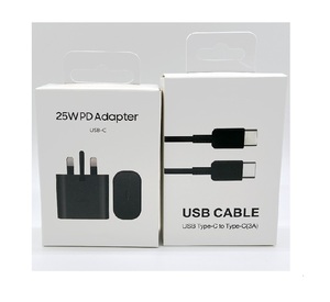 25W US EU UK Plug Super Fast Charging Charger PD USB-C Power Adapter pour <span class=keywords><strong>Samsung</strong></span> S7e S8 S8 + S9 S9 + S10 <span class=keywords><strong>S10e</strong></span> S10 + S20 S20 + S20u - Product Image 1