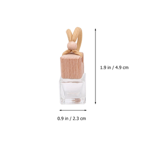 Nhà Máy Bán Buôn Xe Làm Mát Không Khí Treo Chai Xe Gương Nước Hoa Chai Mặt Dây Chuyền Hương Thơm Dầu Nạp Lại Trang Trí Xe Người Yêu - Product Image 3