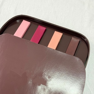 Tinte <span class=keywords><strong>Labial</strong></span> Líquido Vegano al por Mayor, Set de 4 Piezas - Brillo <span class=keywords><strong>Labial</strong></span> Hidratante con Color, Acabado Duradero, Caja de Almacenamiento Metálica - Product Image 2