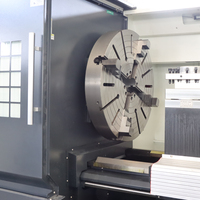 Modelos de máquina cortadora de torno de rueda vertical controlado por CNC CK6180 CK61100 CK61125 CK61140 con sistema de control GSK