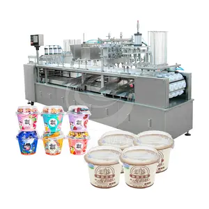 ORME Liquid Yogurt K Cup Coffee Plastic Cup Pomegranate Oil Pack Container Fill Seal Machine with Nitrogen