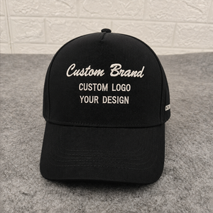 Casquette en coton à 6 panneaux avec patch logo pour tenues d'hiver – Vente en gros - Product Image 2