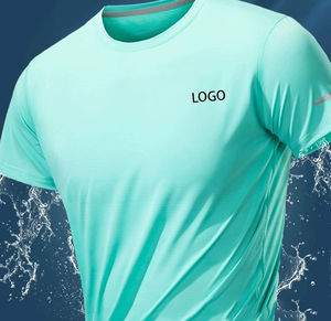 Camisetas de Secado Rápido Personalizadas con Logotipo en Blanco, Camisetas de Cuello Redondo Estampadas, Camisetas de Poliéster para Sublimación, Camisetas para Maratón y Running - Product Image 4