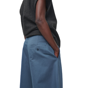 Vente en gros, <span class=keywords><strong>pantalon</strong></span> chinos longueur plancher confortable plissé <span class=keywords><strong>à</strong></span> la mode et style décontracté, <span class=keywords><strong>pantalon</strong></span> baggy pour femmes - Product Image 5