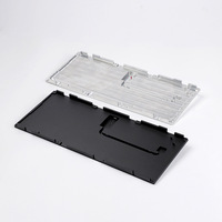 Coque de clavier mécanique en aluminium anodisé sur mesure OEM 65% 75% 85% Services d'usinage CNC