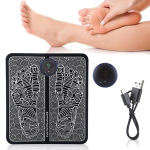 Masajeador de Pies Inteligente Portátil Ems, Masaje de Fisioterapia Inteligente, 6 Modos, Tapete de Acupresión Eléctrico, Almohadilla de Masaje de Pies - Product Image 1