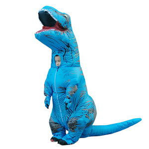Thiế<span class=keywords><strong>t</strong></span> kế mới Unisex PVC <span class=keywords><strong>Inflatable</strong></span> Tyrannosaurus <span class=keywords><strong>Rex</strong></span> khủng long Halloween trang phục cho người lớn và trẻ em phổ biến cho bán - Product Image 2