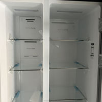 Réfrigérateur à deux portes Casper LG Quality 220V, version personnalisée, 495L, en acier inoxydable, noir, avec technologie Inverter, sans givre et à refroidissement par air.