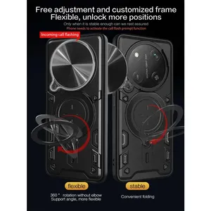 360 étui de téléphone portable PC rotatif pour Huawei <span class=keywords><strong>Honor</strong></span> X9C Smart X6C X8C X6B X9A X7B X9B X7A <span class=keywords><strong>X8</strong></span> housse de téléphone antichoc - Product Image 3