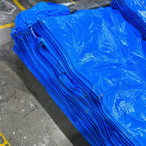 Bâche en PE bleue haute durabilité, résistante, grande capacité, pour couverture de toit, avec options de couleur et de taille pour usage général - Product Image 3