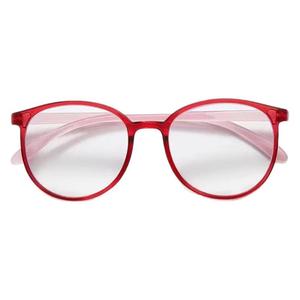 Lunettes <span class=keywords><strong>de</strong></span> <span class=keywords><strong>lecture</strong></span> ultra-légères TR90 pour femmes Loupe mignonne anti-lumière bleue avec anti-fatigue Disponible en montures rouge et marron - Product Image 4