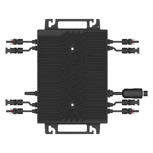 Split Fase Grid Tie Solar Mini Micro-Omvormers Omkeren 2kw 12V 24V 600W 2000W Smart Micro-Omvormer