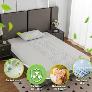 Draps de lit respirants pour la mise à la terre, pour la maison et l'hôtel, drap plat de mise à la terre avec ventilation, draps-housses et draps plats - Product Image 3