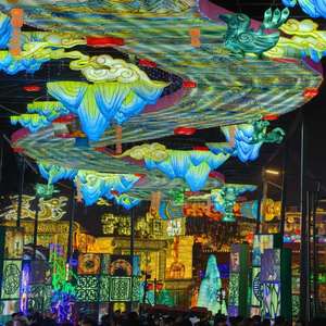 2025 cá nhân lớn trang trí đèn lồng cho lễ hội trung thu & Lễ Hội đèn lồng ngoài trời không thấm nước - Product Image 4