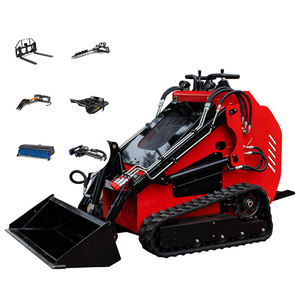 小型小型ディーゼルスキッドステア多機能スキッドスライディングローダー小型ショベルクローラー油圧トラックローダー - Product Image 3