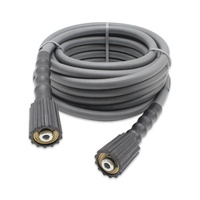 Tuyau de lave-auto haute pression flexible 1/4 "X 25ft / 50ft 3600PSI avec raccords M22