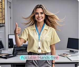 พัดลมไร้ใบพัดมือถือแบบพกพาชาร์จไฟได้พัดลมไร้ใบพัดความเร็ว100พัดลมไฟฟ้าขนาดเล็กกลางแจ้งของขวัญฤดูร้อน - Product Image 6