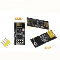 GT-24 2.4G SMD NRF24L01 1100 compteur longue distance NRF24L01 + PA + LNA DIP modules sans fil 1100 mètres