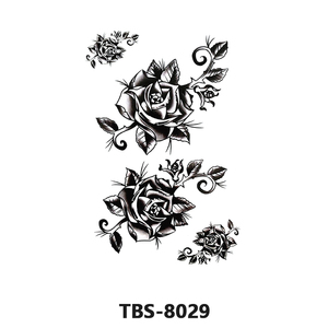 TBS8010-8100 120x190มม. กรงเล็บมังกรบินสีดำสติกเกอร์รอยสักแขนชั่วคราวรอยสักร่างกายที่ดูจริงและยาวนาน - Product Image 6