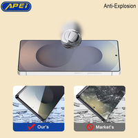 Protection d'écran en verre OG anti-rayures personnalisée en gros pour téléphone portable, armure en cristal pour Samsung Galaxy S24 S26 ultra S25 Plus+