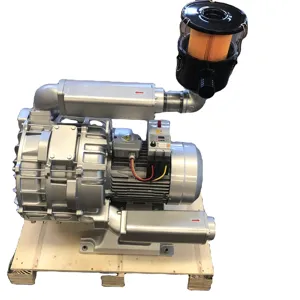 3RB 7.5kw Air Ring Blower Vacuum Pump Multi--Stage 10HP Pump Regenerative Air Side Channel Blower