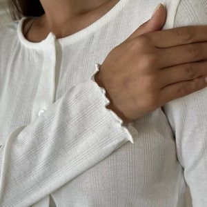 Pigiama Due Pezzi da <span class=keywords><strong>Donna</strong></span> Autunno Inverno, Completo in Maglia a Maniche Lunghe con Pantaloni, Stile Comodo e Casual - Product Image 2