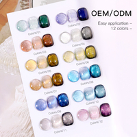 Kit de vernis gel UV/LED de marque propre, sans HEMA, sans TPO, 15 ml, avec conception de logo gratuite