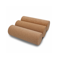 Rodillos de Espuma para Gimnasio de Corcho Natural Ecológico de Alta Densidad NB-TC de Time-Create, Rodillos de Yoga de Calidad para Relajación y Alivio Muscular