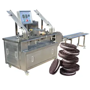 Volautomatische Oreo Biscuit Chocolade Sandwiching Machine