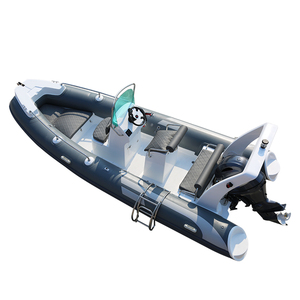 China Luxury Fiberglass Motor Kayak Rowing <b>Yacht</b> & Jet Boat Outdoor Entertainment Featuring New Engine Set - Product Image 1