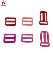 Usine ODM 25mm en plastique Tri Glide boucle Double ajusteur sangle diapositives pour sacs sangle sangle sacs accessoires boucles