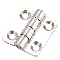 Mini charnières en acier inoxydable, charnières petites et résistantes à la rouille pour boîtes à bijoux, boîtes cadeaux et portes d'armoires