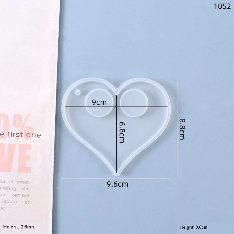 Moule ornement d'amour 03