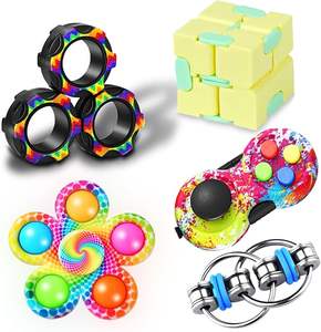 Sensory Calm Metal Fidget <b>Toys</b> for Kids Adults-Eco-Friendly <b>Stress</b> Relief Focus Improvement Sensory Development Gift for - Product Image 1