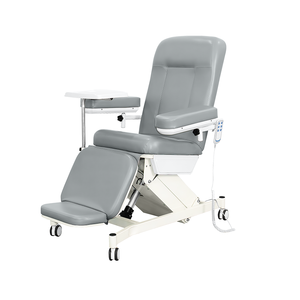 Chaise de dialyse médicale électrique multifonctionnelle d'usine Chaise de prélèvement sanguin mobile Chaise de perfusion pour clinique - Product Image 1