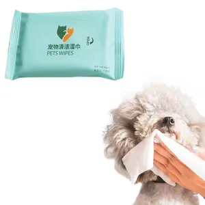 Cheap Hot Selling Pet Wet Wipes 10pcs Disposable Multi-function Cleaning Wipes For Pets