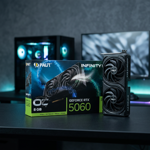Nueva Tarjeta Gráfica GeForce RTX 5060 Infinity 2 OC 8G GDDR7 PCI-E 5.0 de 128 Bits con Ventilador para Juegos de PC, Disponible en 2025 - Product Image 2