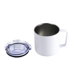 แก้วกาแฟสแตนเลสสำหรับใส่เครื่องดื่ม,แก้วเอสเปรสโซ่แก้วกาแฟเปล่าแบบระเหิดสีขาวผลิตจากประเทศจีน - Product Image 4