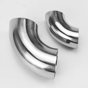 JIEXCIN 304 316L Полированный санитарный отвод из нержавеющей стали 90 градусов, бесшовные фитинги под приварку, пищевой класс, гарантия 1 год - Product Image 5