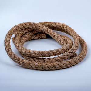 Corde de Manila en Fibre Naturelle Durable Haute Résistance pour Fixation de Charges Lourdes, Équipement de Rigging, Construction, Usage Industriel et Extérieur Polyvalent - Product Image 1