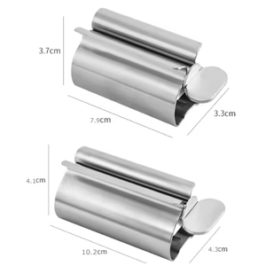 Pratico originale <span class=keywords><strong>dentifricio</strong></span> spremiagrumi tubo rullo in acciaio inox metallo supporto sedile rotolamento <span class=keywords><strong>dentifricio</strong></span> tubo spremiagrumi - Product Image 2
