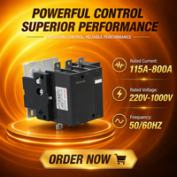 Contactor Electromagnético de 400A 220V AC, Contactor Eléctrico Confiable para Sistemas de Distribución de Energía