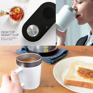 Sáng tạo 2025 thông minh cup với QI sạc 12-tháng bảo hành nhỏ nhà bếp tủ lạnh thiết bị bộ phận - Product Image 3