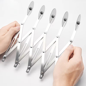 ที่ตัดพิซซ่าสแตนเลสแบบล้อ, ที่ตัดแป้งแบบปรับได้, ที่เขย่าเส้นพาสต้า - Product Image 3