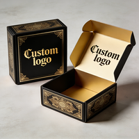Emballage de marque personnalisé Boîtes d'expédition postales de cadeaux Boîte d'expédition en carton ondulé Boîtes d'emballage de t-shirts personnalisées pour vêtements